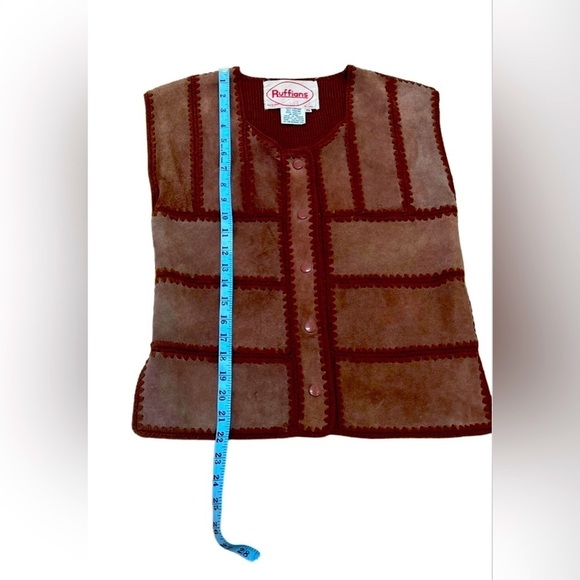 RUFFIAN’S - Women’s vintage 1960s Ruffians brown suede leather - Picture 9 of 13